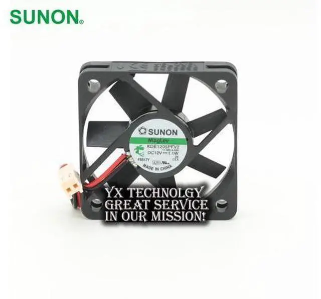 Main image of KDE1205PFV2 5010 5CM 12V 1.1W 3 wire switch fan 50*50*10mm