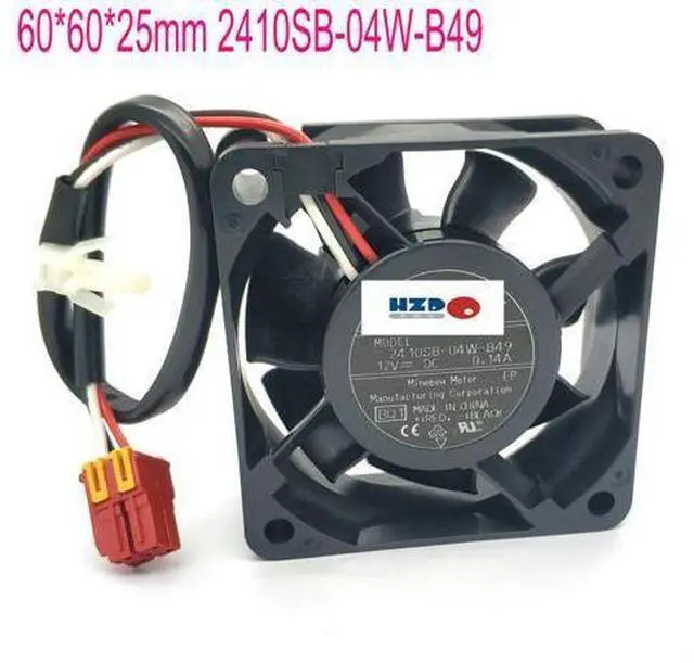 Main image of 2410SB-04W-B49 12V 0.14 radiating cooling fan 6025 XQG72-VD72ZS/XS/GS/ZN washer washing machine NMB