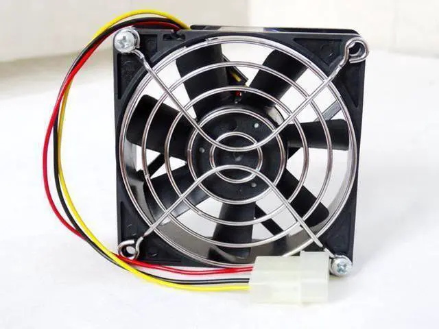 Alt view image 3 of 5 - F8025X12B2 for Mechatronics 80mm 8cm 80X80X25mm DC 12V 0.48A 8025 High Speed Chassis Cooling Fan