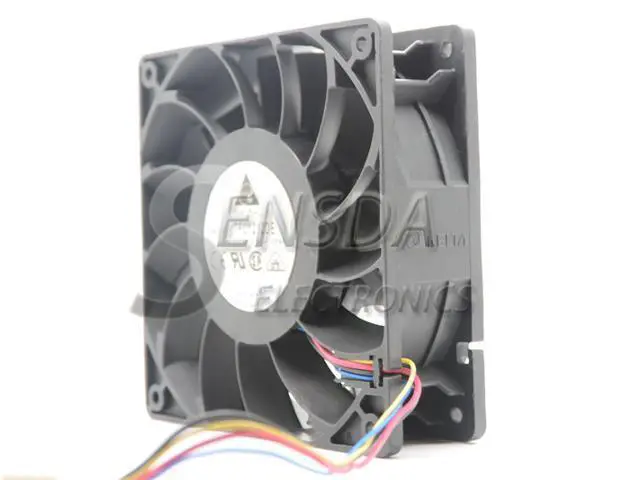 Alt view image 3 of 3 - Delta 120mm 12cm PWM Fan TFC1212DE 252CFM vs PFB1212UHE, Most Powerful Server/CaseFan