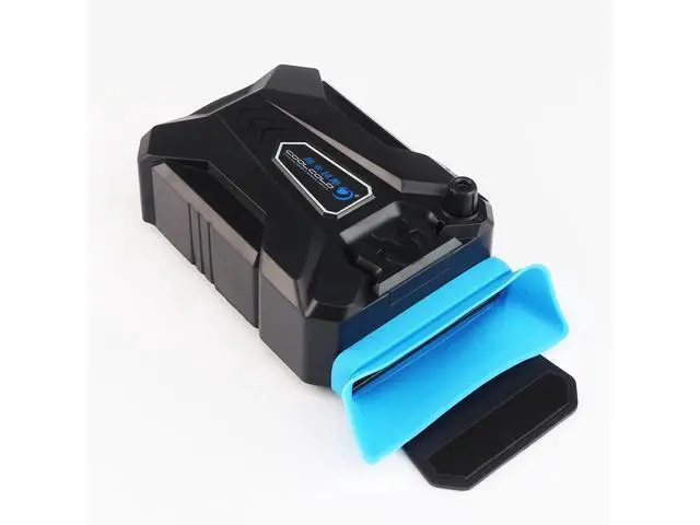 Alt view image 5 of 7 - Vacuum Portable Notebook Laptop Cooler USB Air External Extracting Cooling Fan for Laptop Speed Adjustable for 15 15.6 17 Inch