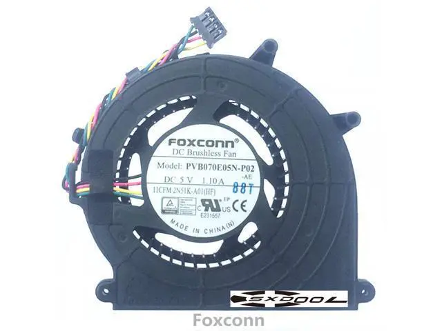 Alt view image 2 of 5 - Laptop cooling fan For Dell OptiPlex 3020 3040 3046m 3050 7040 9020 D10U KSB0705HB-A BAZC0715R5U PVB070E05N -P02 EF70150SX-C020-S9A 5V CPU Fan