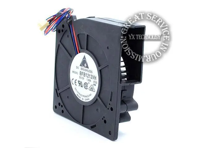 Alt view image 2 of 6 - Delta BFB1212VH 12032 12V 1.88A 12CM turbo centrifugal blower fan 120*120*32mm