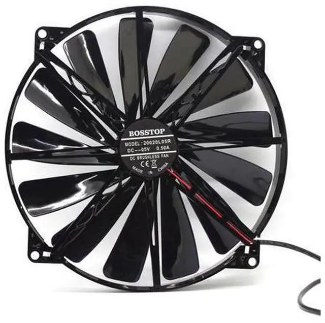 Main image of 20cm 5V ultra quiet USB Fan 20020 DIY notebook base fan