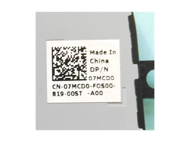 Alt view image 2 of 3 - New original cpu cooling fan for Dell 15-5575 FAN COOLER 07MCD0 7MCD0 DFS531005MC0T FK39 DC 5V 0.5A CPU