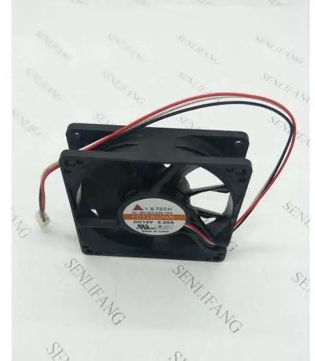Main image of FOR YS FD128020HL 8 cm 12 v 0.20 A 8025 cm, 80 * 80 * 25 mm ball case fans