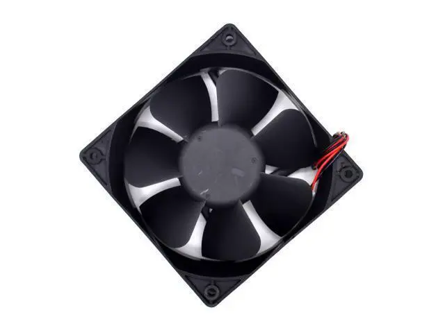 Alt view image 6 of 6 - Delta WFB1212HE 12V 0.6A 12038 12 double ball bearing fan 2 -wire interface 120*120*38mm