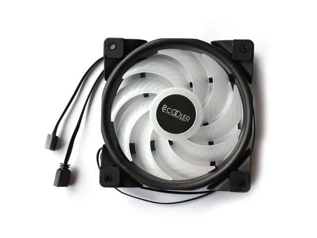 Alt view image 5 of 6 - HALO RGB 12cm 12V 4pin RGB PWM Quiet Fan 120mm Computer Case Cooling Fans CPU Cooler Liquid Cooling Replace Fan