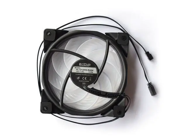 Alt view image 6 of 6 - HALO RGB 12cm 12V 4pin RGB PWM Quiet Fan 120mm Computer Case Cooling Fans CPU Cooler Liquid Cooling Replace Fan