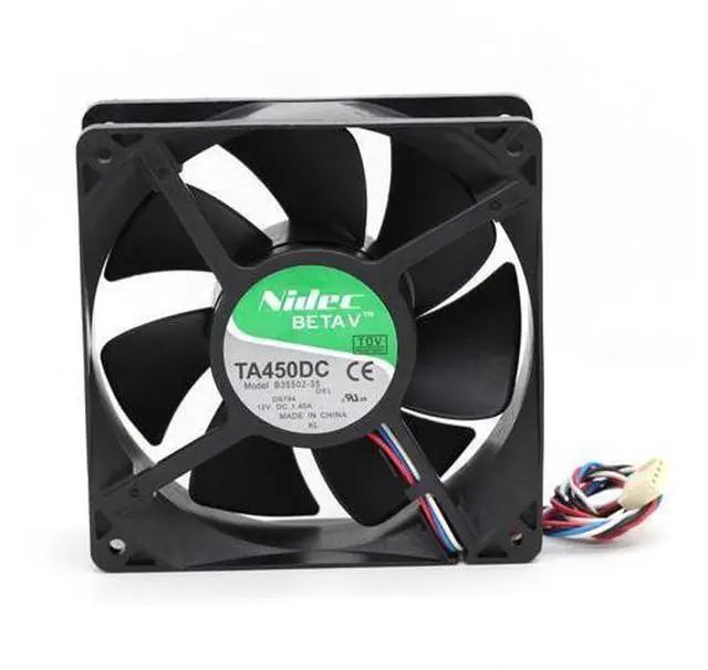 Main image of Original Nidec TA450DC B35502-35 12038 12cm 12V 1.4A 120*38mm For D8794 PWM controller fan 4wire case cooling fan