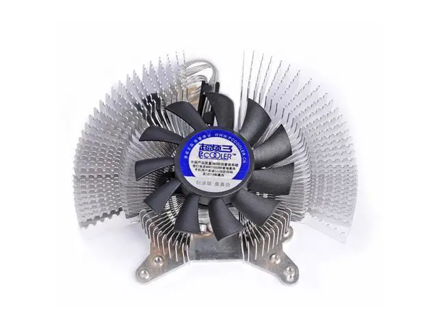 Alt view image 4 of 6 - K60 Graphics Card Cooler Graphics Cooling Fan 60mm Quiet Desktop Video Card Heatsink GPU Radiator
