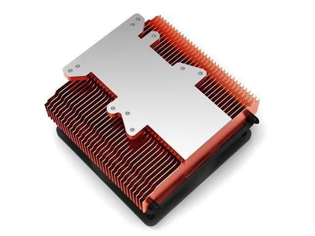 Alt view image 2 of 4 - K91 Copper plating Graphics card Cooler ATI Graphics Cooling Fan 90mm Quiet Desktop Video card heatsink GPU radiator
