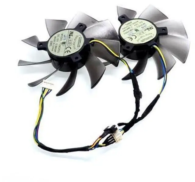 Main image of video card fan R9-290X/280X R9-270X R7-260X GAMING Graphics card fan Mining fans T129025SU Diameter 93mm 12V 0.38A