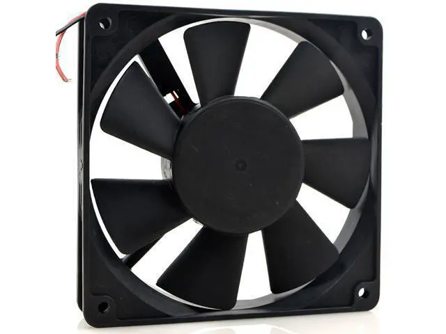 Alt view image 4 of 4 - 12cm ADDA AD1212HB-A71 120*120*25mm DC 12V 0.34A 2wire case cooling fan