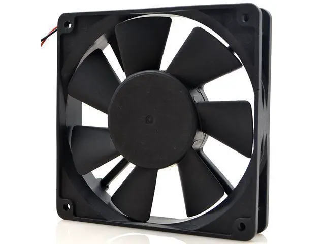 Alt view image 3 of 4 - 12cm ADDA AD1212HB-A71 120*120*25mm DC 12V 0.34A 2wire case cooling fan