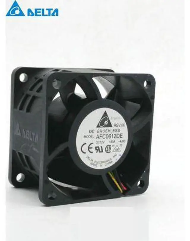 Main image of Delta 6CM winds of 6038 12V 1.80A AFC0612DE PWM fan speed control intelligent 60*60*38mm