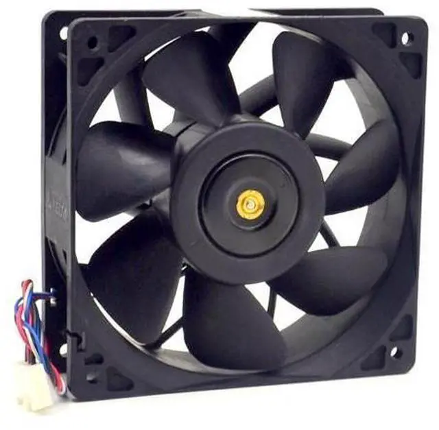 Alt view image 3 of 6 - Delta QFR1212GHE 12V 2.70A 12038 12CM 6000RPM server fan cooling