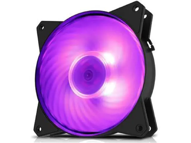 Alt view image 3 of 6 - Cooler Master R4-C1DS-20PC-R1 MF120 12cm RGB 4PIN Case Fan Quiet PC Radiator CPU Cooler Water Cooling Replaces Fans