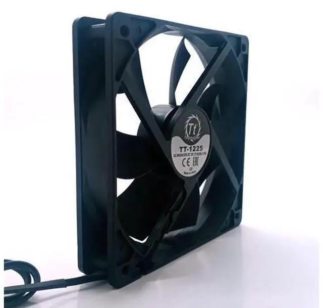 Main image of for Thermaltake tt-1225 12cm Desktop Computer CPU Water Cooled Matte Fan Ultra Silent 3-pin 3P Mute Quiet Case Cooling Fans