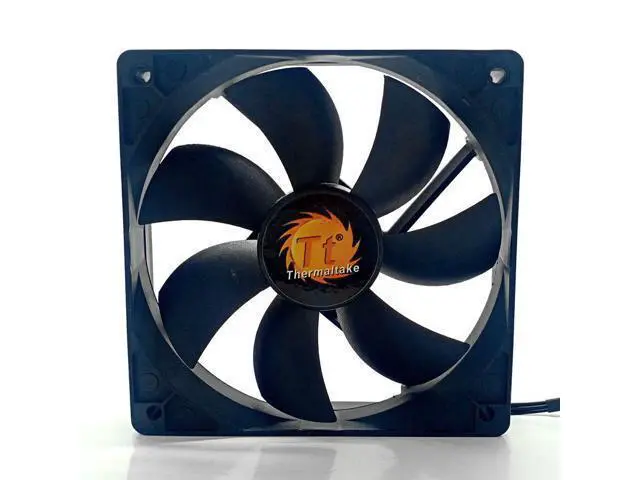 Alt view image 2 of 4 - for Thermaltake tt-1225 12cm Desktop Computer CPU Water Cooled Matte Fan Ultra Silent 3-pin 3P Mute Quiet Case Cooling Fans