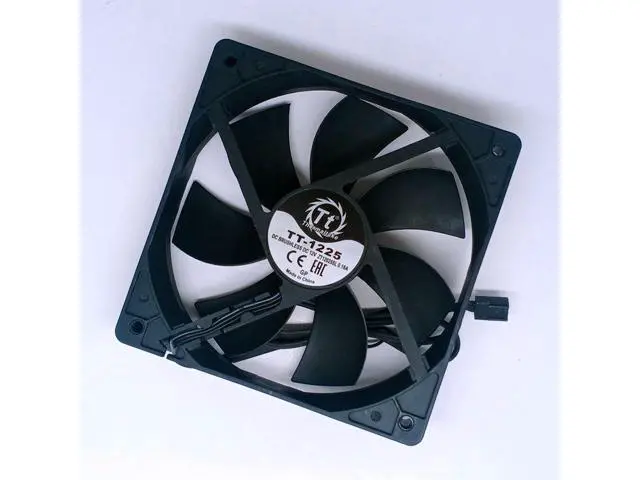 Alt view image 4 of 4 - for Thermaltake tt-1225 12cm Desktop Computer CPU Water Cooled Matte Fan Ultra Silent 3-pin 3P Mute Quiet Case Cooling Fans