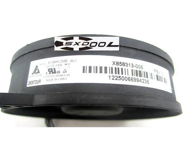 Alt view image 4 of 6 - NEW Delta 92x25mm AUB0912HH SP15 9F15 12V 0.4A 4 Wires 4 Pins Case Fan for Xbox360 SLIM X858313-006