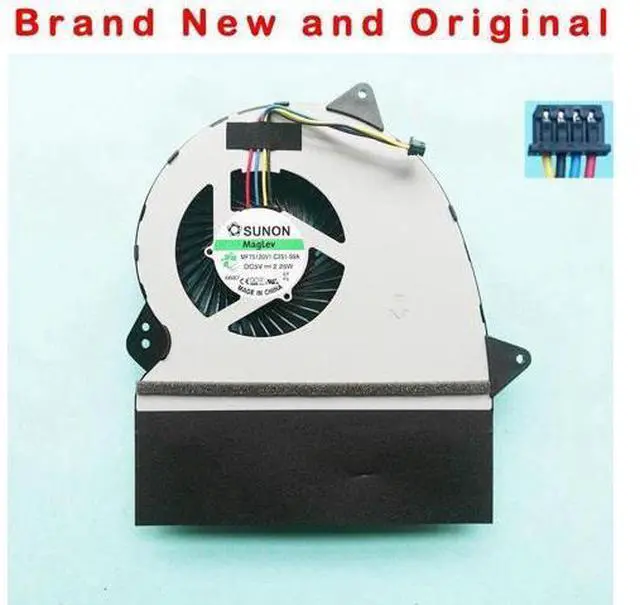 Main image of New original CPU Cooling Fan cooler FOR ASUS ZX50J GL552 GL552JX MF75120V1-C251-S9A radiator DC5V 2.25W