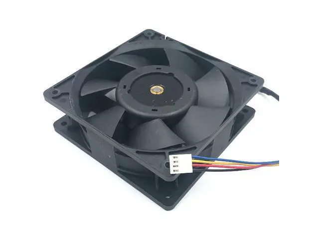 Alt view image 4 of 4 - delta PFC1212DE Bitcoin GPU miner powerful cooling fan 120*120*38mm 12V PWM 4-pin 252.8 CFM 5500 RPM66.5 dB(A)