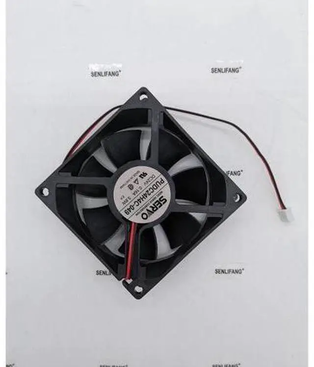 Main image of NEW For SERVO PUDC24H4C-049 DC 24V 0.16A 2-wire 80X80X25mm Server Cooling Fan