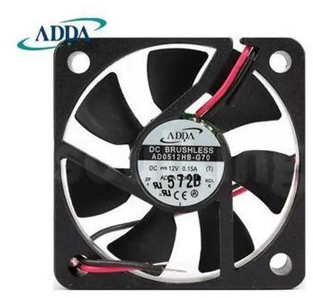 Main image of 1pcs AD0512HB-G70 12V 0.15A 5010 50*50*10mm 5200RPM 11CFM power supply cooling fan