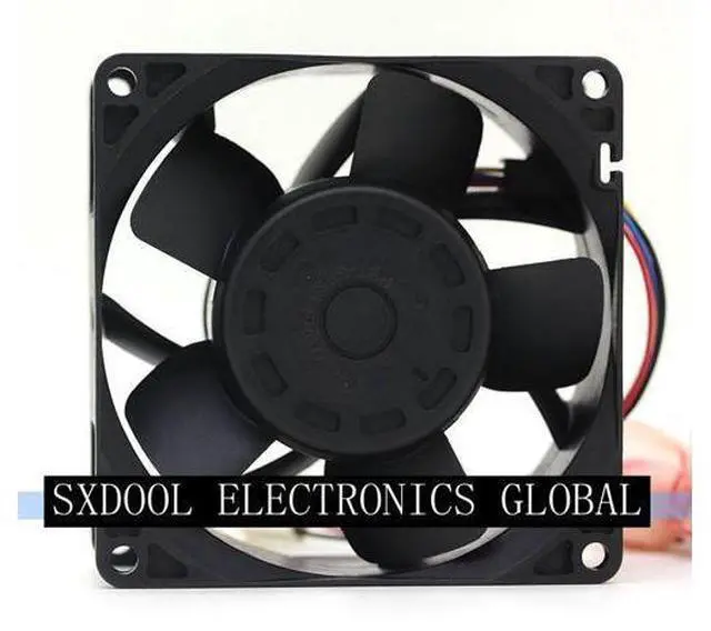 Alt view image 4 of 4 - Original DELTA PFC0812DE 8038 12V 3.30A 4 line 4-pin double bearing violence cooling fan