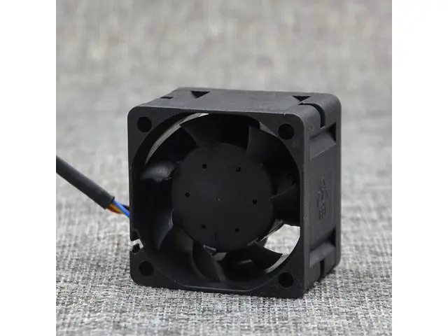 Alt view image 4 of 5 - Delta ORIGNAL 40*28MM TFB0412EHN 12V 0.87A 4 wires 4 Pins case fan,switch ,print cpu cooler