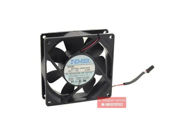 Alt view image 2 of 4 - NMB 3610NL-04W-B40 9CM 9025 12v 0.35a wind capacity fan
