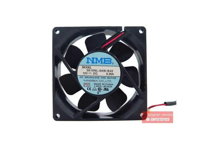 Alt view image 4 of 4 - NMB 3610NL-04W-B40 9CM 9025 12v 0.35a wind capacity fan