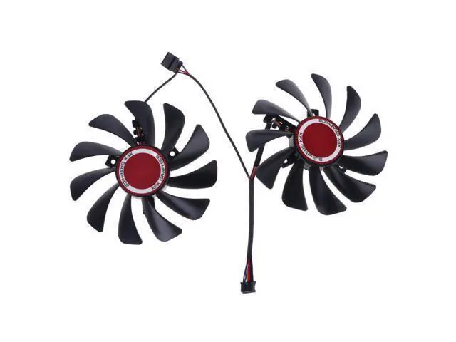 Alt view image 2 of 5 - 2pcs 95mm FDC10U12S9-C CF1010U12S Cooler Fan Replace for XFX Radeon RX580 RX590