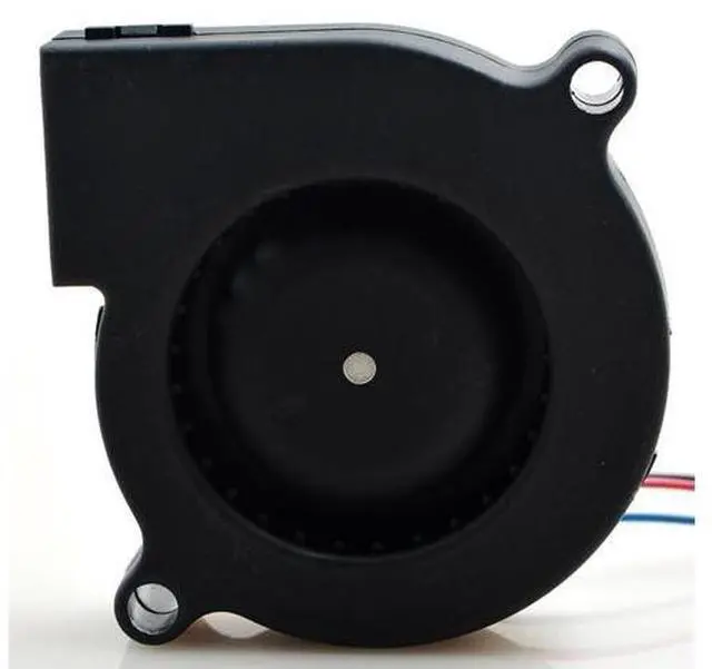 Alt view image 2 of 5 - Delta BUB0512HB Double Ball Bearing Fan Blower Cooling Fan 5015 Centrifugal Fan