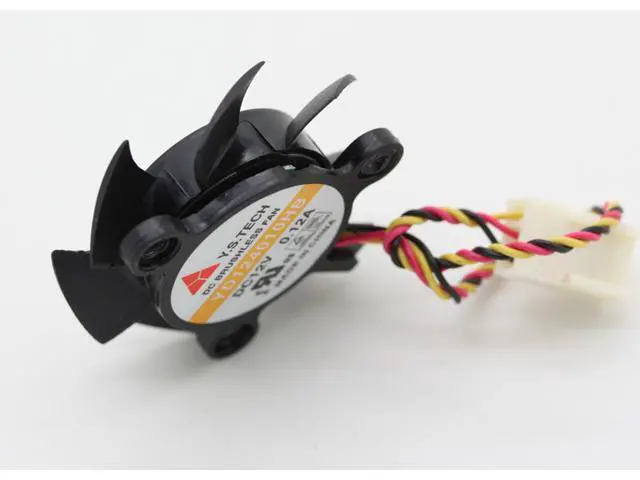 Alt view image 5 of 6 - 4CM Y.S Tech MW-410M12S 4010 DC12V 0.12A YD124010HB Video Axial Graphics Card Cooling Fans