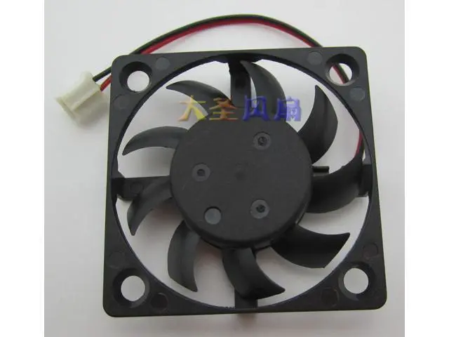 Alt view image 2 of 3 - EVERFLOW S124010DM graphics card fan 12V 0.08A / 0.15A 2-wire 2-pin