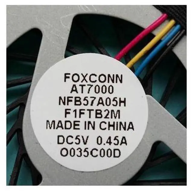 Main image of New CPU FAN FOR FOXCONN AT7000 AT-7000 CPU Cooling Fan COOLER NFB57A05H F1FTB2M 4pin DC5V 0.45A