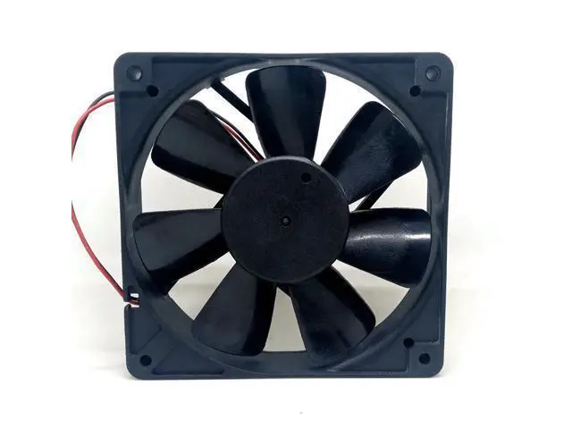 Alt view image 4 of 4 - 120mm fan New 12025 fan rdm1225b 12V computer power supply chassis cooling fan 12cm