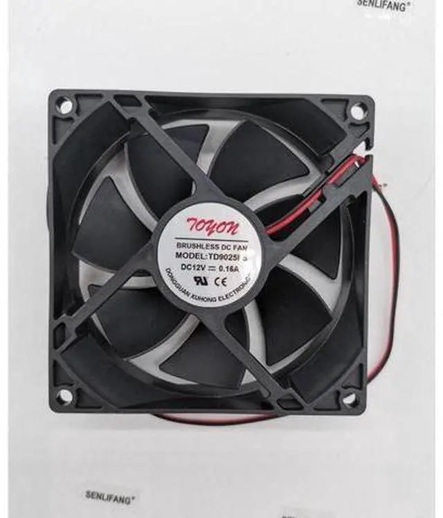 Main image of 2pcs\/lot New original TD9025LS fan 2PIN 12V 0.16A 9CM 90*90*25MM Hydraulic quiet cooling fan