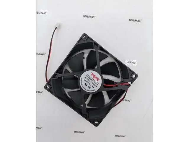 Alt view image 3 of 3 - 2pcs\/lot New original TD9025LS fan 2PIN 12V 0.16A 9CM 90*90*25MM Hydraulic quiet cooling fan