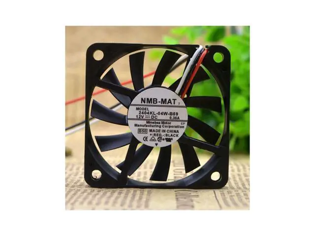 Alt view image 2 of 5 - 60106cm 2404kl-04w-b59 12V 0.35A 3 lines speed measuring fan cooling fan