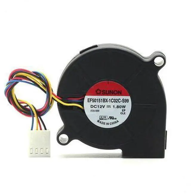 Main image of 1pcs EF50151BX-1C02C-S99 5015 5cm 550*50*15mm fan 12V 1.8W Turbine Cooling Fan
