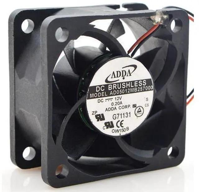 Main image of 1pcs AD05012MB257000 high air volume fan 12V 5025 5CM 0.20A Dual ball bearing cooling fan