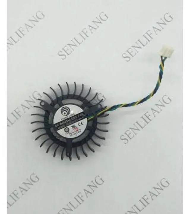 Main image of FOR DC BRUSHLESS FAN PLB05010S12H-3 12V 0.27A 55mm 9800GT 7800GTX GTS 240 Graphics Card Cooling Fan 4Wire 4Pin