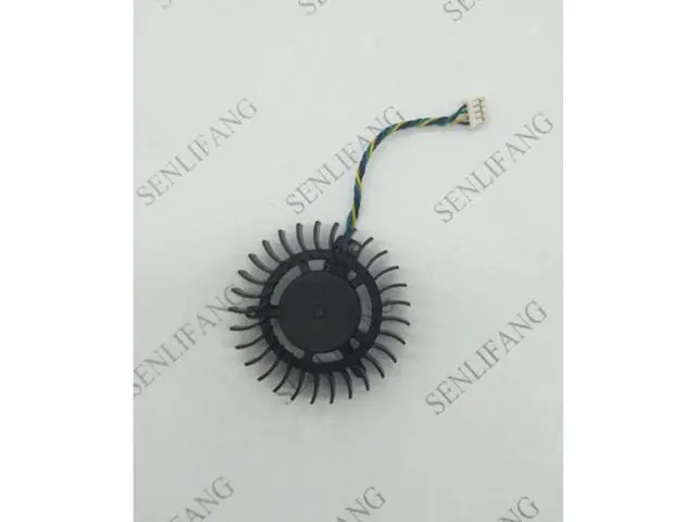 Alt view image 2 of 2 - FOR DC BRUSHLESS FAN PLB05010S12H-3 12V 0.27A 55mm 9800GT 7800GTX GTS 240 Graphics Card Cooling Fan 4Wire 4Pin