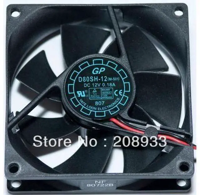 Main image of For d80sh-12 YATE LOON Yuet Lun 8025 8cm UPS uninterruptible power supply fan a+cooling fan