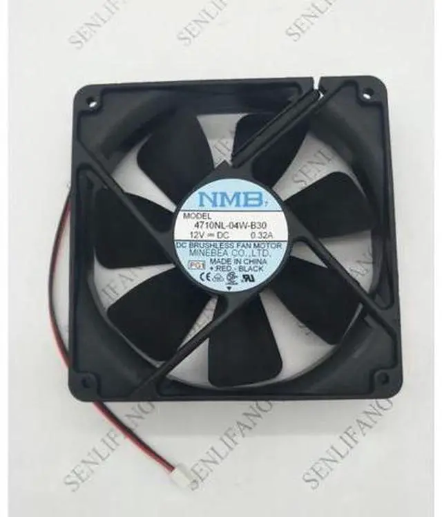 Main image of FOR NMB 4710NL-04W-B30 12V 0.32A 12CM 12025 Double Ball Cooling Fan