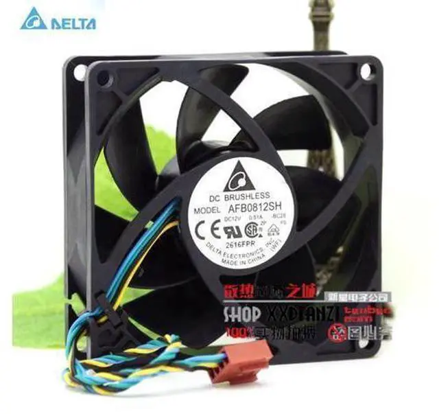 Main image of for delta for delta AFB0812SH 8025 12V 0.51A air volume PWM double ball bearing fan